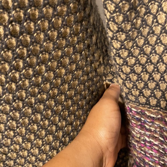 TONET BY CARELLA WOMEN CROCHET CARDIGAN SWEATER 90%WOOL SIZE 8 - Picture 9 of 16